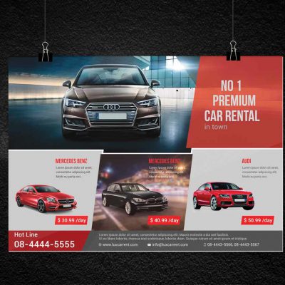 Car Showroom Flyer Design for www.psdidol.com