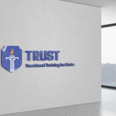Trust Vocational Institute Logo Design